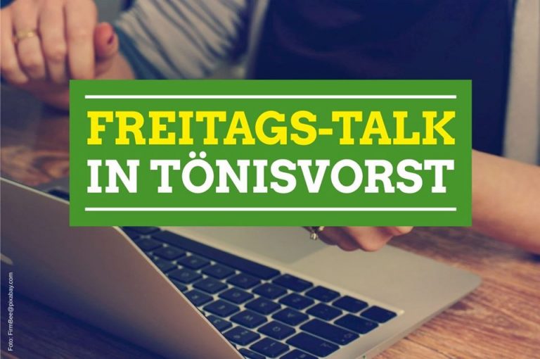 Freitags-Talk in TönisVorst: Die verdrängte Katastrophe